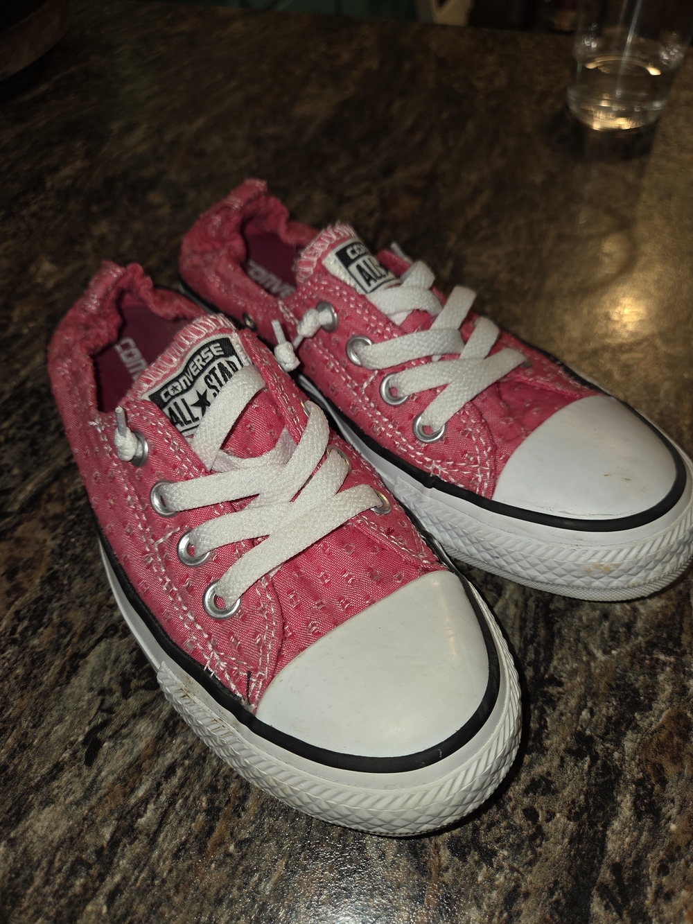 Converse All Star Pink Low-Top Sneakers